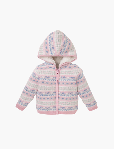 Picture of Pink Hooded Top